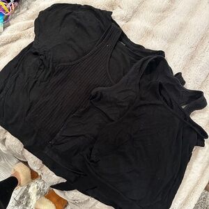 Set of Black Shirts